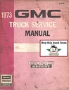 1973 GMC Sprint Chevrolet El Camino Repair Maintenance Shop Service Manual