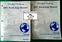 2001 Ford Escape Factory Shop Repair Service Workshop Manual Complete 2 Vol. Set