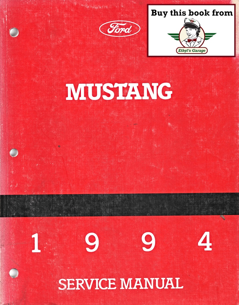 1994 Ford Mustang Original OEM Shop Repair Maintenance Service Manual