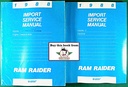 1988 Dodge Ram Raider Shop Maintenance Repair Service & Electrical Manual 2 Vol. Set