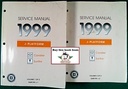 1999 Chevrolet Cavalier Pontiac Sunfire Shop Repair Maintenance Service Manual 2 Vol. Set