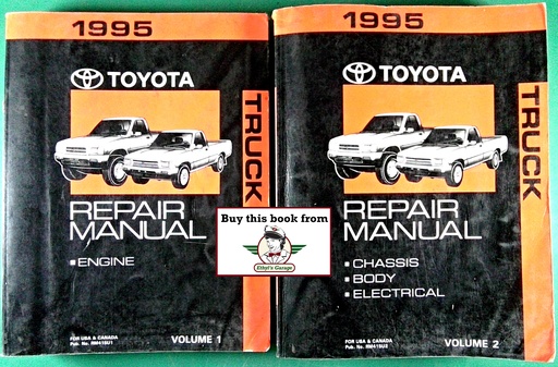 [TO1995RM415UA/2] 1995 Toyota Truck Pickup OEM Shop Service Repair Manual