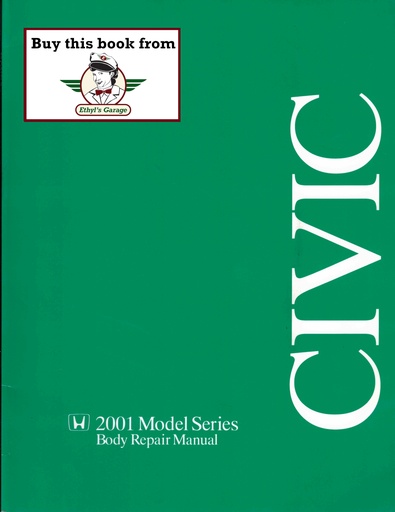 [HON200161S5A30A] 2001 Honda Civic Body Repair Service Manual BRM