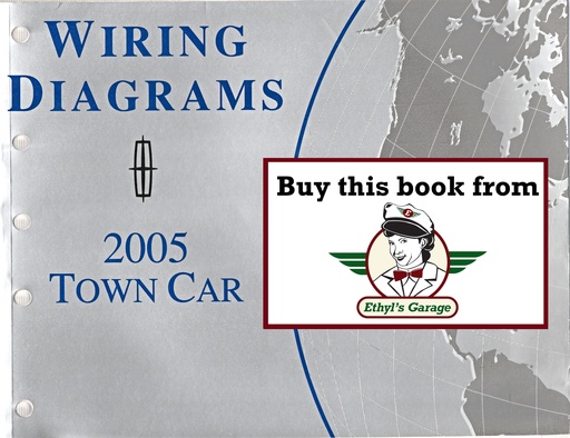 [FOR2005FCS1211905A] 2005 Ford Lincoln Town Car Factory Electrical Wiring Diagrams Manual