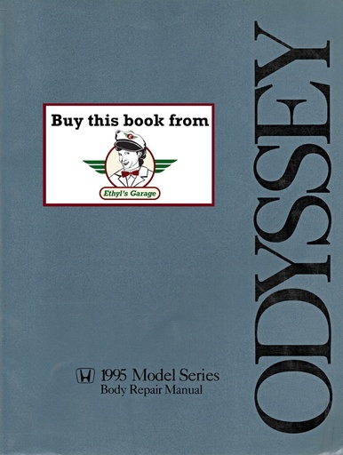 [HON199561SX030A] 1995 Honda Odyssey Body Repair (BRM) Service Manual