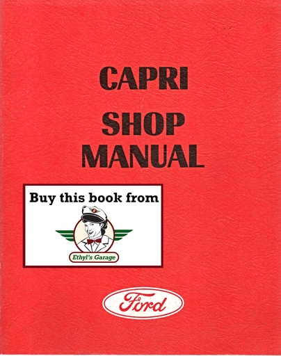 [MER1970LM798770A] 1970 Mercury Capri Factory OEM Shop Repair Maintenance Service Manual