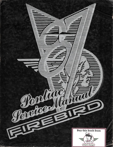 [PO1987S8710FA] 1987 Pontiac Firebird Factory OEM Shop Service Repair Manual