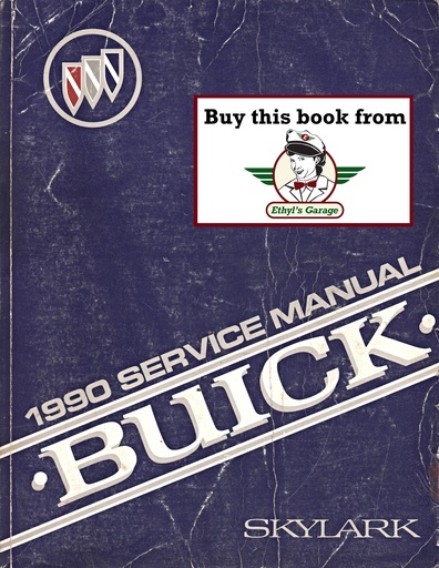 [BU1990SLCSMA] 1990 Buick Skylark OEM Shop Service Repair Manual