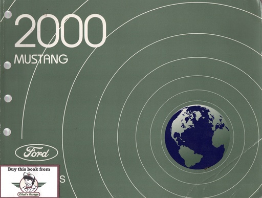 [FCS1212100A] 2000 Ford Mustang Factory Electrical Wiring Diagrams Manual