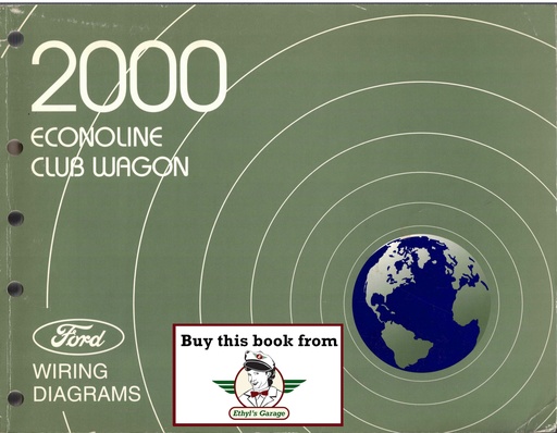 [FCS1212800A] 2000 Ford Truck Econoline & Club Wagon Electrical Troubleshooting Wiring Diagrams Shop Service Repair Manual