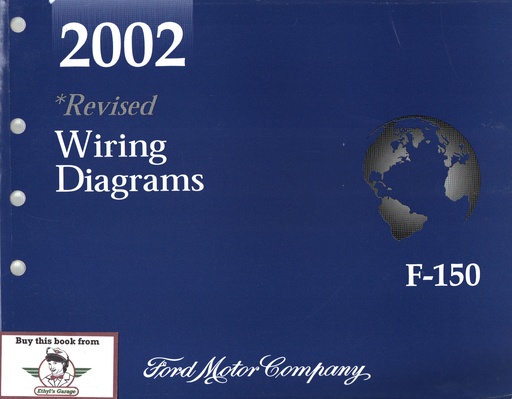 [FCS-12263-02RA] 2002 Ford F-150 Pickup Revised Factory Electrical Wiring Diagrams Manual