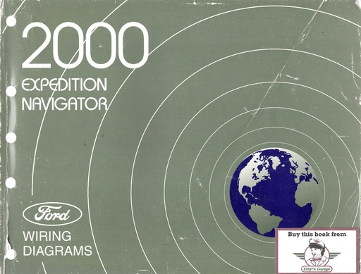 [FCS1288600A] 2000 Ford Expedition Lincoln Navigator Factory Electrical Wiring Diagrams Manual