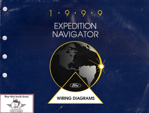 [FCS1288699A] 1999 Ford Expedition Lincoln Navigator Factory Electrical Wiring Diagrams Manual