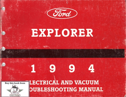 [FPS1220694A] 1994 Ford Explorer Electrical & Vacuum Troubleshooting Manual & Wiring Diagrams (EVTM)
