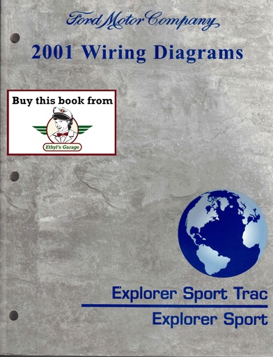 [FCS1296501A] 2001 Ford Explorer Sport Trac and Ford Explorer Sport Electrical Wiring Diagrams Shop Service Repair Manual