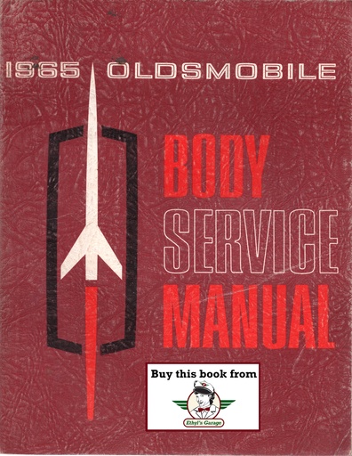 [OL1965BSMA] 1965 Oldsmobile Full Line Factory OEM  Body Shop Service Repair Manual