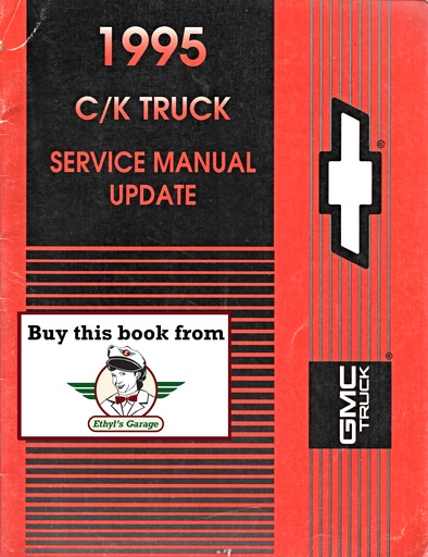 [GM1995GMT/95CKUPDA] 1995 Chevrolet/GMC C/K Truck 4WD Factory Shop Service Repair Manual Update