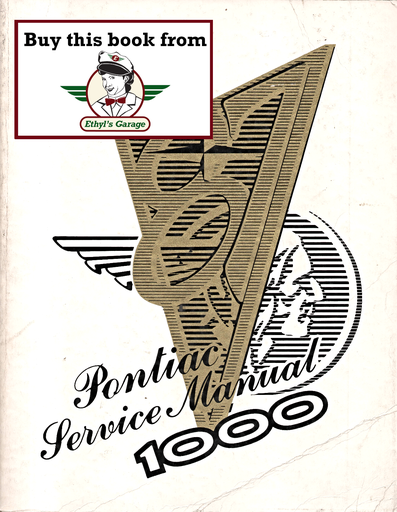 [PO1987S8710TA] 1987 Pontiac 1000 (T1000) Factory OEM Repair Shop Service Manual