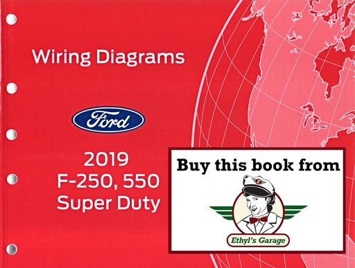 [FOR2019FCS1461219A] 2019 Ford F-250, F-350, F-450, F-550 Super Duty Factory Electrical Wiring Diagrams Manual