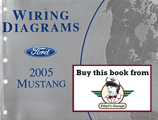 [FOR2005FCS1212105A] 2005 Ford Mustang Factory Electrical Wiring Diagrams Manual