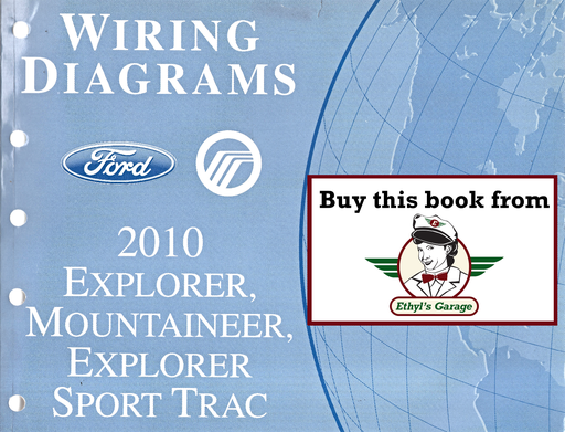 [FOR2010FCS1220610A] 2010 Ford Explorer, Sport Trac, Mercury Mountaineer Factory Electrical Wiring Diagrams Manual