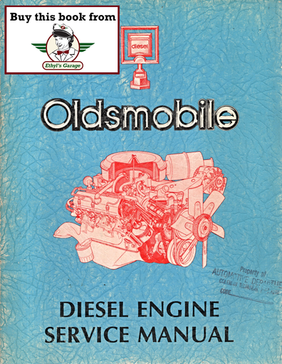[OL1985DESMA] 1978-1985 Oldsmobile LF9 5.7L Diesel Engine Factory Shop Repair Service Manual