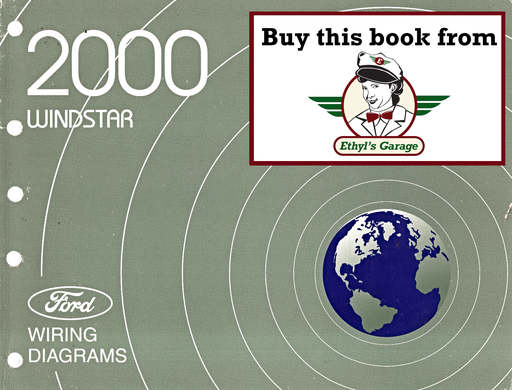 [FOR2000FCS1225500A] 2000 Ford Windstar Factory Electrical Wiring Diagrams Manual