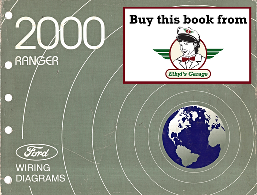 [FOR2000FCS1212700A] 2000 Ford Ranger Factory Electrical Wiring Diagrams Manual