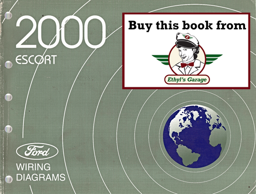 [FOR2000FCS1211700A] 2000 Ford Escort Factory Electrical Wiring Diagrams Manual