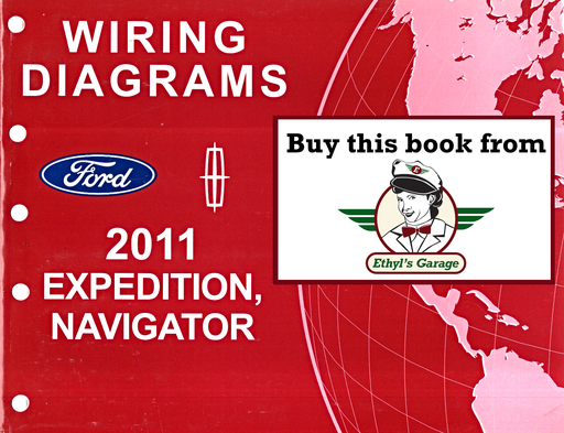 [FOR2011FCS1288611A] 2011 Ford Expedition Lincoln Navigator Factory Electrical Wiring Diagrams Manual
