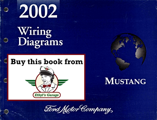 [FOR2002FCS1212102A] 2002 Ford Mustang Factory Electrical Wiring Diagrams Manual