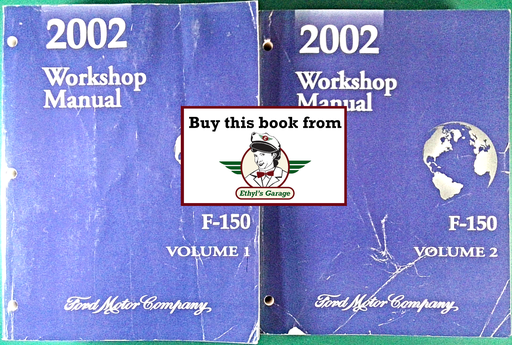 [FOR2002FCS1227202A/2] 2002 Ford F-150 Factory Workshop Service Manual Set