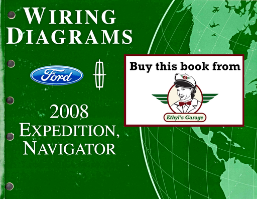 [FOR2008FCS1288608A] 2008 Ford Expedition, Lincoln Navigator Factory Electrical Wiring Diagrams Manual