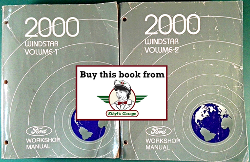 [FOR2000FCS1224900A/2] 2000 Ford Windstar Factory Workshop Service Manual Set