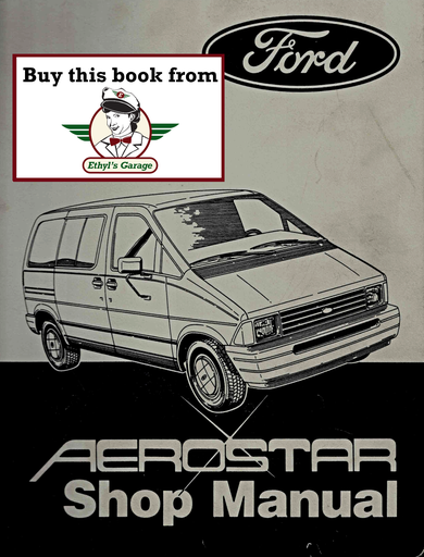 [FOR1986FPS1204686A] 1986 Ford Aerostar Factory Shop Service Manual